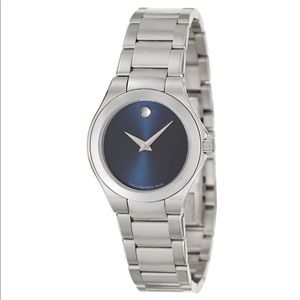 Movado Stainless Steel Sapphire Crystal Watch